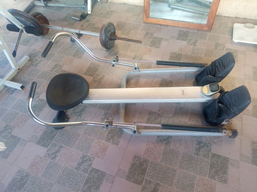 Máquina De Remo Para Ejercicio, Gym Resistencia Hidráulica! (Usado)