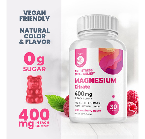 Suplemento Dr. Moritz Magnesium Gummies Sem Açúcar