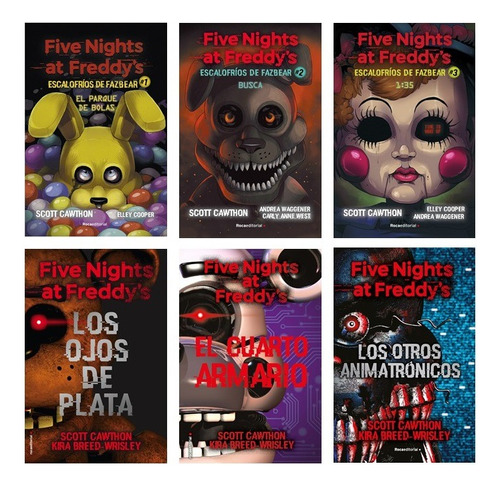 Colección Five Nights At Freddy's - Todos Los Tomos - Nuevos
