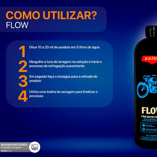 Shampoo Neutro Para Motos Lavagem Completa Razux + Snow Foam