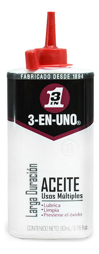 Aceite 3 En Uno De Larga Duración 90ml H Y T 