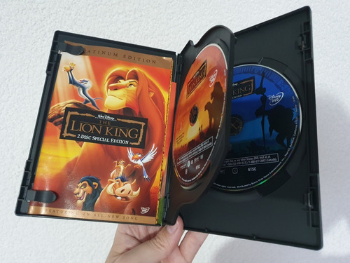 Dvd El Rey Leon Edicion Especial De 2 Discos 2003 Original (Usado)