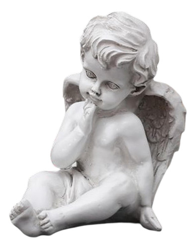 Estatuillas De Querubín Con Alas De Ángel Bebé, Decoración D