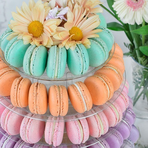 Soporte Base Para Torre De Macarons 5 P. - Parpen