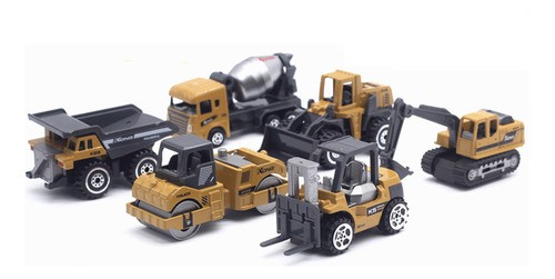 Juego De Modelos De Juguetes De Coche Rc Mini Alloy Truck En