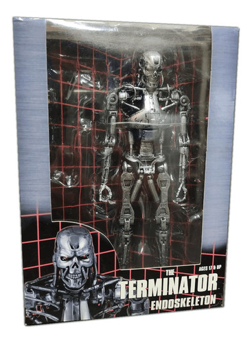 Figura de endoesqueleto Neca Classic Terminator de 19 cm de altura