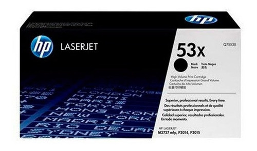 Toner Hp 53x 53 Q7553x Q7553 7553x M2727 P2014 P2015 Factura