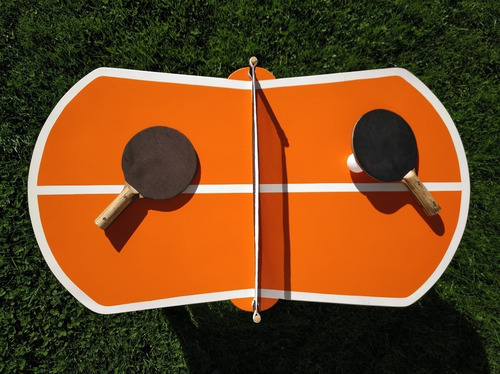Mesa De Ping Pong Artesanal. Mini (90x50).