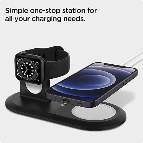 Imagen 2 de 7 de Base Spigen Mag Fit Duo Para Magsafe Y Apple Watch