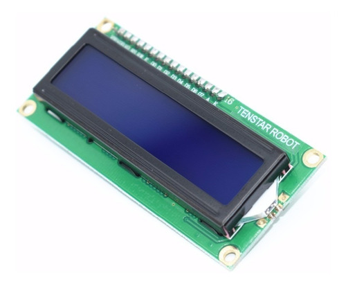 Display 16x2 + I2c Serial Display Lcd Backlight Azul Ardui
