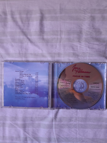 Cd Jan Akkerman - Focus In Time - Prog/jazz - Importado (Usado)