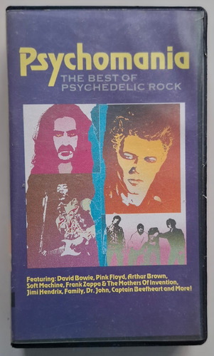 Fita Vhs Psychomania David Bowie Hendrix Pink Floyd Japão Estandar (Usado)