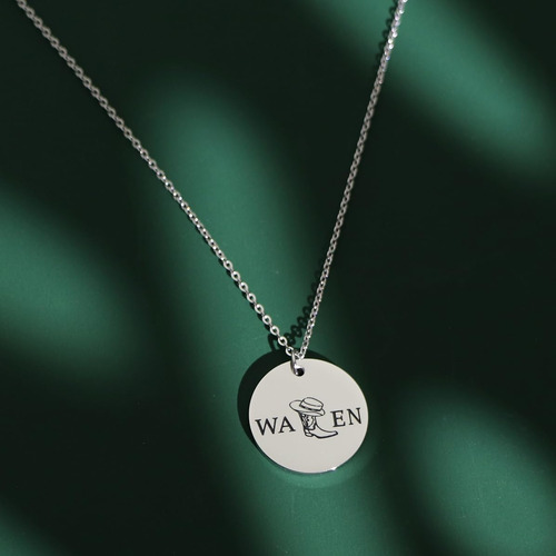 Eilygen Collar Para Amantes De La Música Country, Collar Par