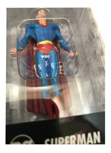 Superman Dc La Nacion Resina Grijalbo No Plomo