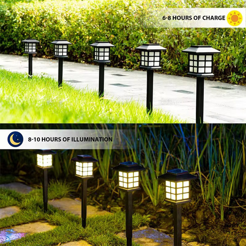 Iluminação Solar Led Kit 6 Un Bomvink Bom-4601 Ip65 Externo