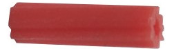 Ramplux Plastico 3/16 Rojo 100 Undidad