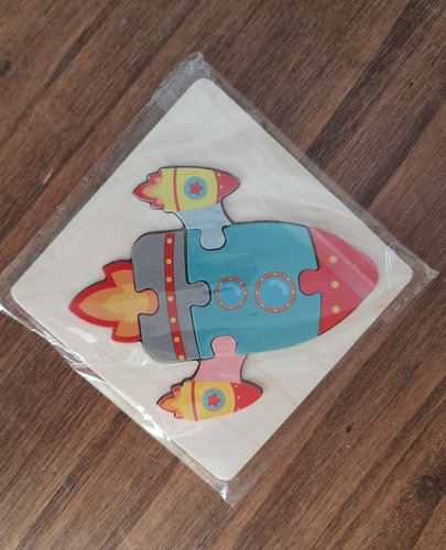 Mini Puzzles Encastres De 5 Piezas