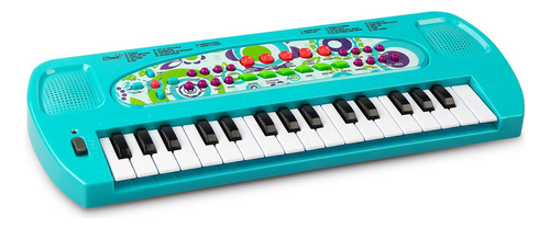Mini Piano Portátil De 32 Teclas Para Niños De 3 A 6 Años Az