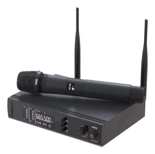 comprar Microfone Sem Fio Bastão Akg Wp 300 True Diversity Uhf