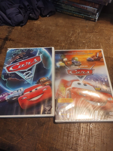 Cars Disney Pixar 1 Y 2 Dvds Nuevos Originales