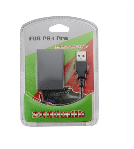 Imagen 2 de 6 de Bateria 2000mha Joystick Control Mando Playstation 4 Pro
