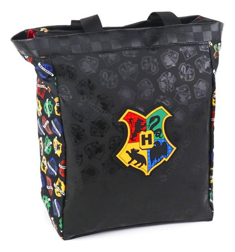 Bolsa Bag Casas De Hogwarts Patch Harry Potter Zona Criativa