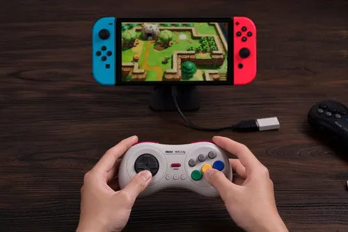 Gamepad M30 Inalámbrico De 8 Bits, 2,4 G, Para Sega Genesis