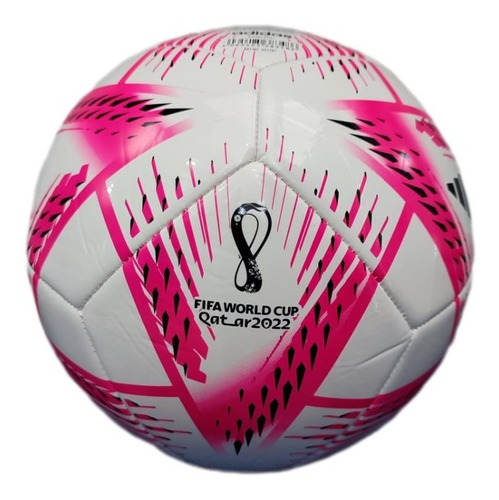 Imagen 1 de 2 de Balon adidas Aficionado Al Rihla Copa Mundo Catar2022 Fucsia