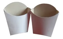 Comprar Porta Papas Fritas, Porta Tequeños Blanca Grande (100 Unid)