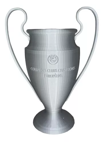 Copa Champions League Impresa En 3d 30cm Trofeo