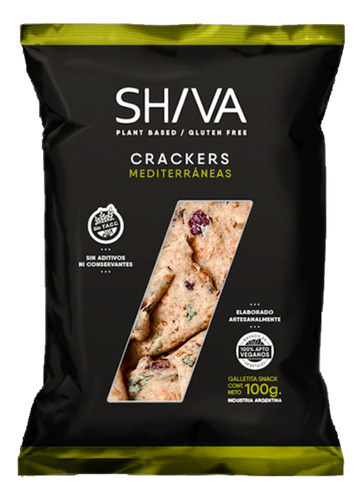 Galletitas Crackers Shiva Mediterráneas 100gr.