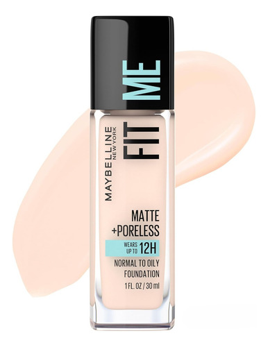 Base Liquida Fit Me Matte + Poreless - Maybelline