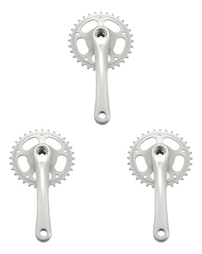 3 Pedales De Cadena Para Bicicleta, Manivela De 32 T, 165 Mm