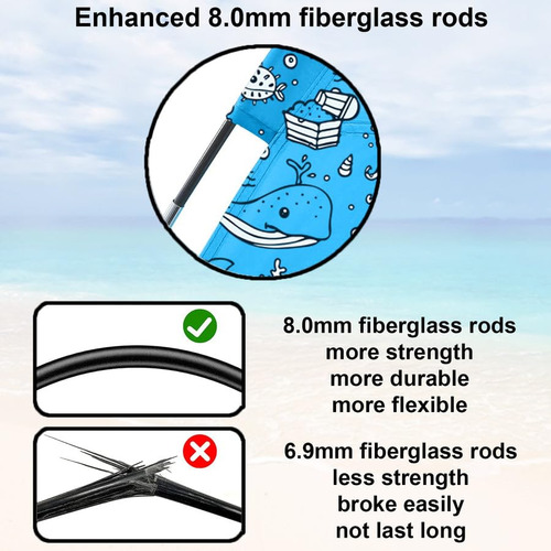Carpa De Playa Anj Outdoors Ocean World 2 En 1 Para 3-4 Pers