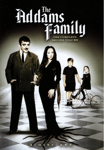 Los Locos Addams Paquete Temporadas 1 2 Y 3 Serie Dvd