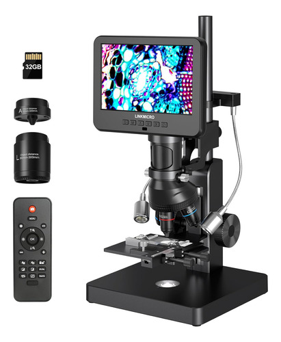 Lm266s Microscopio Digital Hdmi De 5 Lentes