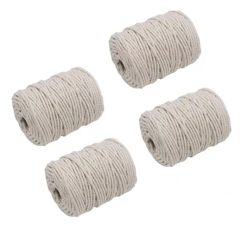 Hilo macrame 3mm color natural!!! . . . - Trapillo Mariliz