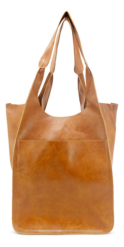 Bolsa Maxi Andrea Para Mujer Con Bolsillo Al Frente Cafe Color Chocolate