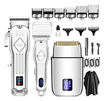 Comprar Cortadoras De Cabello Metálico Kit De Maquina De Cortar Pelo