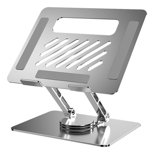 Soporte Para Notebook Regulable Plegable Giratorio Aluminio