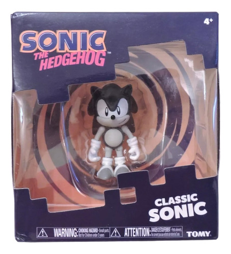 Tomy Japon Figura De Sonic De Sega Clasica De 9 Cm Unica!!!