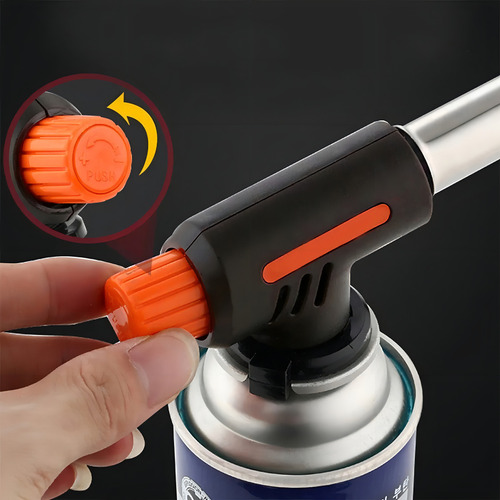 Soplete De Cocina Flambeador Multiuso Repostería Torch Color Negro