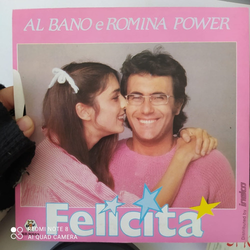 Disco Vinil Compacto - Felicita - Al Bano E Rom ( Importado)