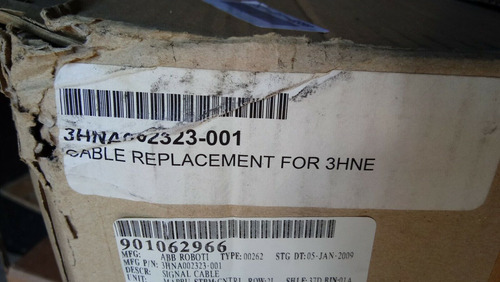 New Abb 3hna.002323-001 Cable Replacement Kit For 3hne06 Bbz