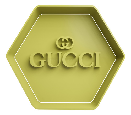 Cortador De Fondant Con Logo De Gucci