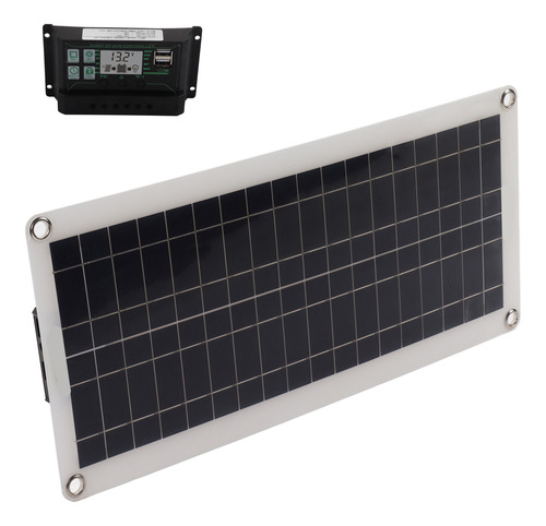 Panel Solar De 30 W, Cargador De 30 A, Kit De Controlador De
