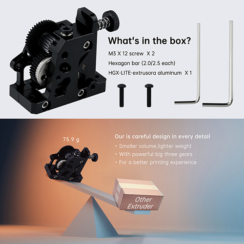 Kit Extrusor De Impresora 3d Con Filamentos 3d Para... 75 Mm