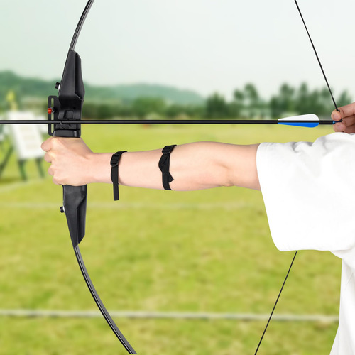 Arco Y Flecha Catchhunt 30 Libras Para Adultos Derecho Negro Ambidiestro