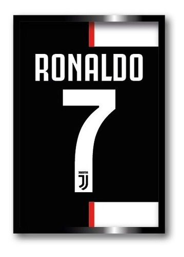 Decorativo Dorsal Cristiano R Juventus Manchester Madrid Cr7
