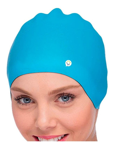 Gorro Natación Silicona Resistente Durable Piscinas Rf St-2